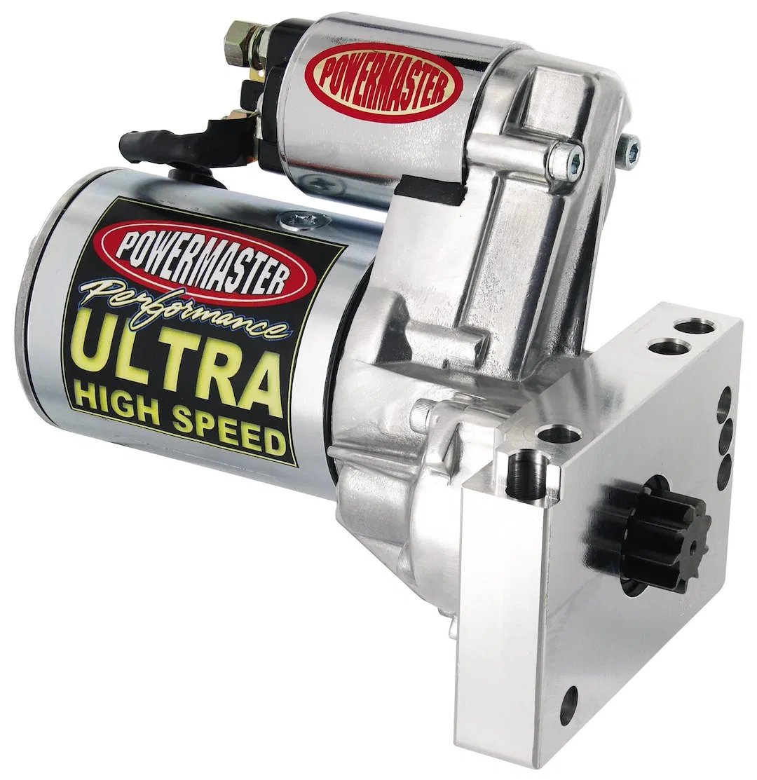 9450 – POWERMASTER Starter, Chevrolet Mini High Torque Starter 3.75:1 Gear Reduction 153/ 168 Tooth Count Straight Mo...